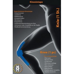 Kinetický tejp na koleno