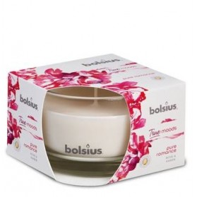 BOLSIUS Aroma svíčka ve skle 63/90 Pure romance